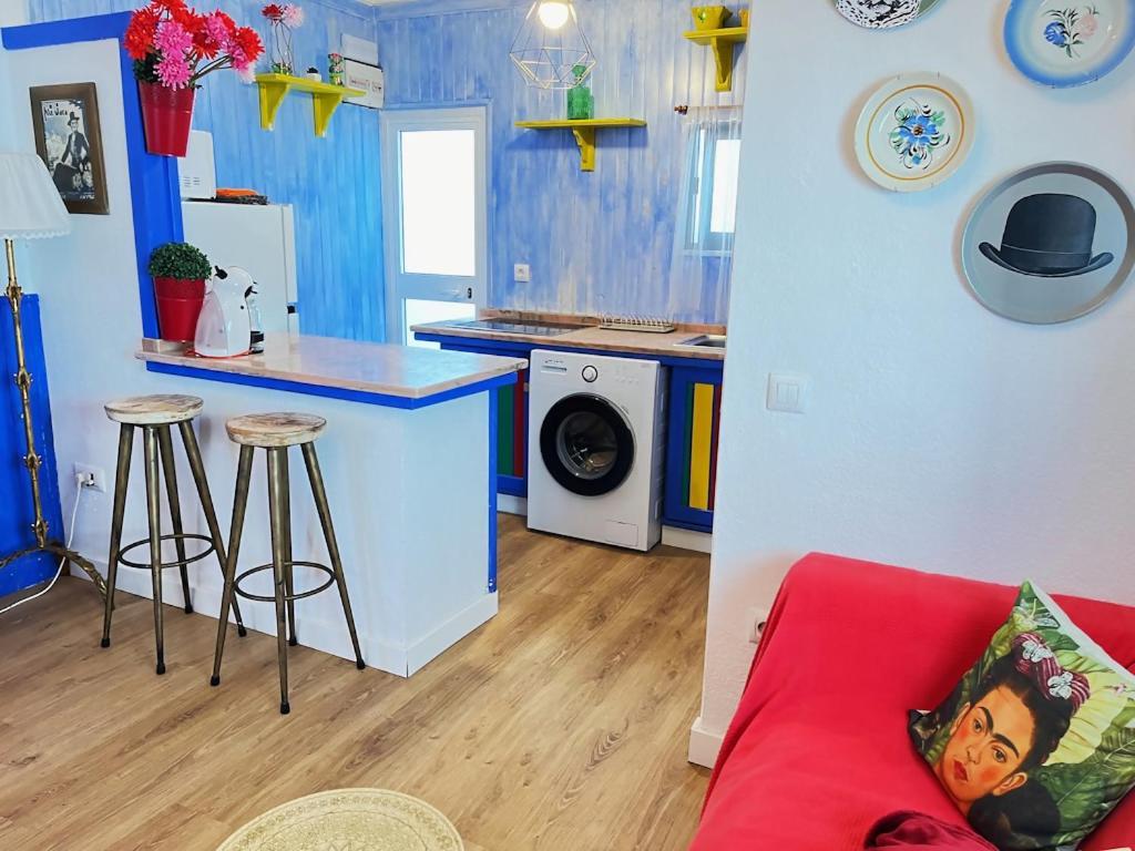 El Mundo De Frida Parking Y Terraza Apartment Conil De La Frontera Bagian luar foto