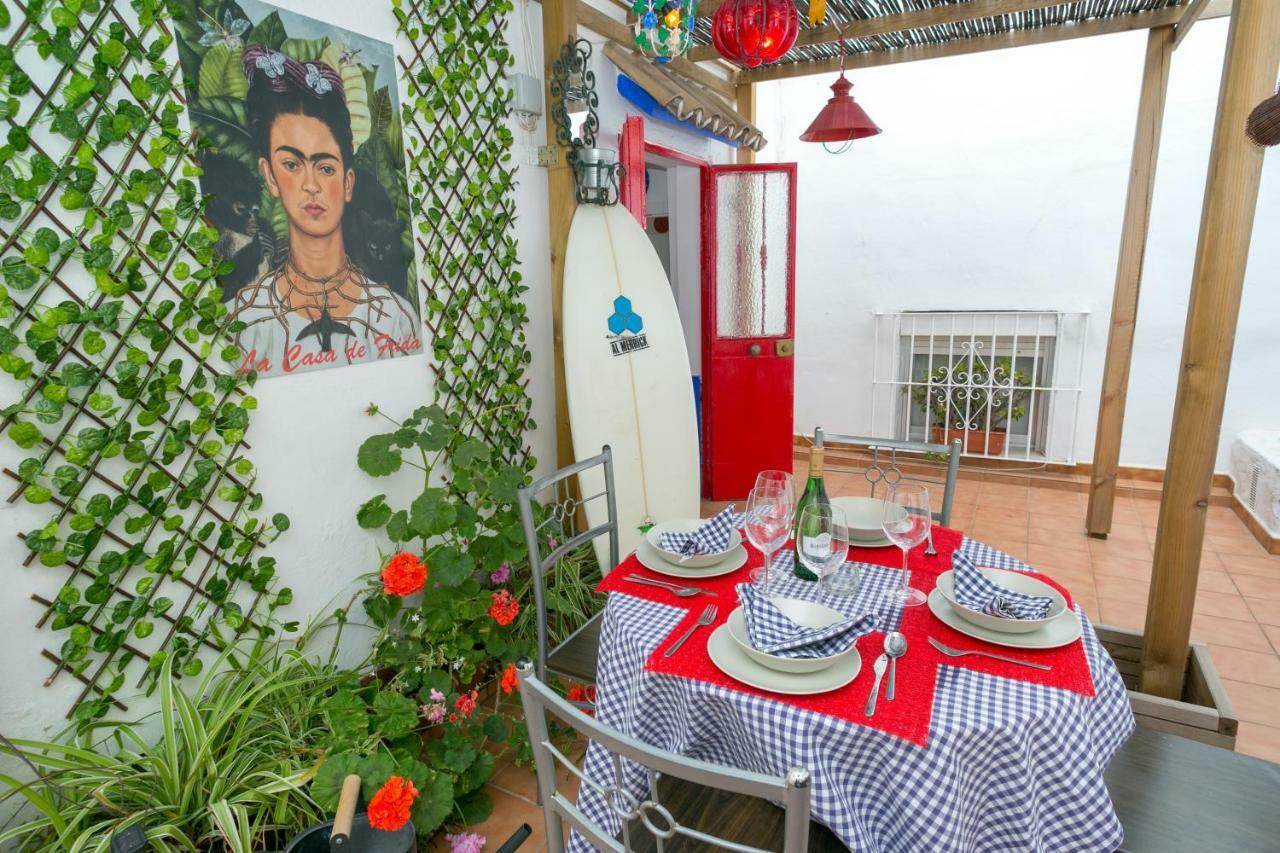El Mundo De Frida Parking Y Terraza Apartment Conil De La Frontera Bagian luar foto